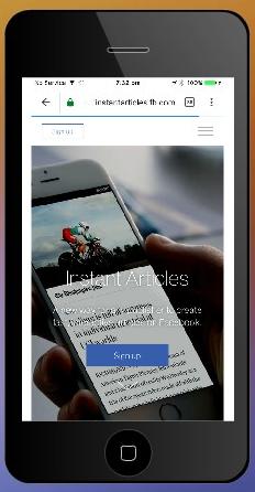 Facebook Instant Articles News Feed
